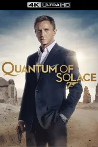 Poster to the movie "Quantum of Solace" #48350