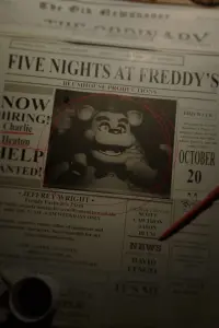 Poster to the movie "Five Nights at Freddy