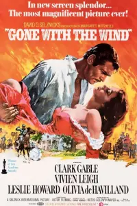 Poster to the movie "Gone with the Wind" #54734