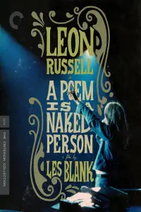 Poster to the movie "A Poem Is a Naked Person" #639065