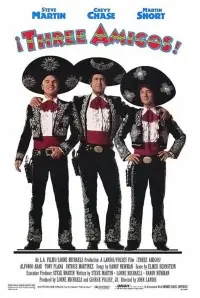 Poster to the movie "¡Three Amigos!" #290376