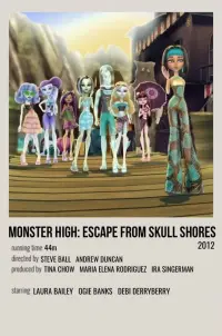 Poster to the movie "Monster High: Escape from Skull Shores" #459405