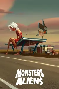 Poster to the movie "Monsters vs Aliens" #297127