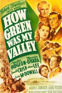 Poster to the movie "How Green Was My Valley" #230335