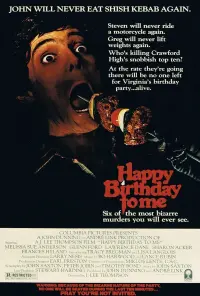 Poster to the movie "Happy Birthday to Me" #363862