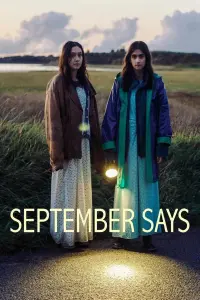 Poster to the movie "September Says" #668305