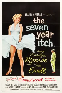 Poster to the movie "The Seven Year Itch" #241949