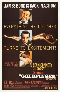 Poster to the movie "Goldfinger" #222848