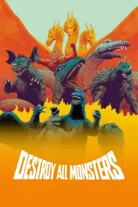 Poster to the movie "Destroy All Monsters" #141660