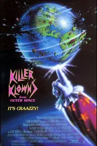 Poster to the movie "Killer Klowns from Outer Space" #114215