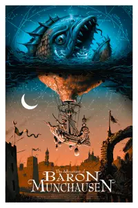 Poster to the movie "The Adventures of Baron Munchausen" #95371