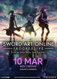 Poster to the movie "Sword Art Online the Movie – Progressive – Aria of a Starless Night" #663065