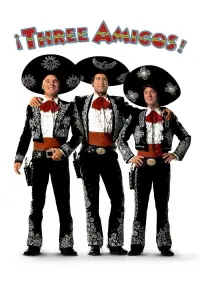 Poster to the movie "¡Three Amigos!" #290375