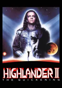 Poster to the movie "Highlander II: The Quickening" #343775