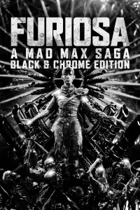 Poster to the movie "Furiosa: A Mad Max Saga (Black & Chrome Edition)" #559925