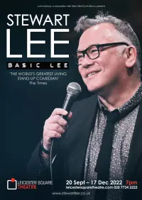 Poster to the movie "Stewart Lee: Basic Lee" #541129