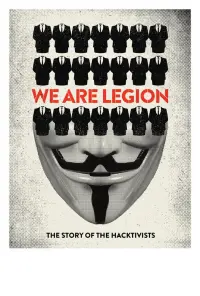 Poster to the movie "We Are Legion: The Story of the Hacktivists" #363918