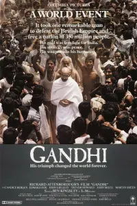 Poster to the movie "Gandhi" #127904