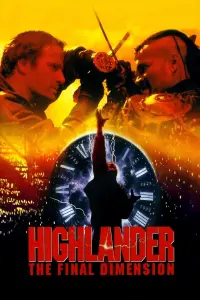 Poster to the movie "Highlander: The Final Dimension" #148196