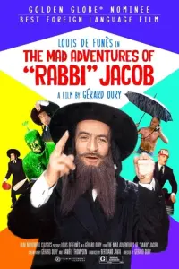 Poster to the movie "The Mad Adventures of Rabbi Jacob" #154447