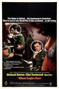 Poster to the movie "Where Eagles Dare" #91820