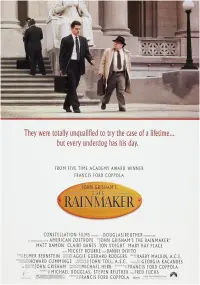 Poster to the movie "The Rainmaker" #135529