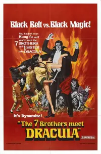 Poster to the movie "The Legend of the 7 Golden Vampires" #157259