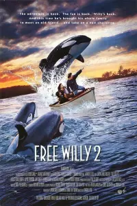 Poster to the movie "Free Willy 2: The Adventure Home" #360070