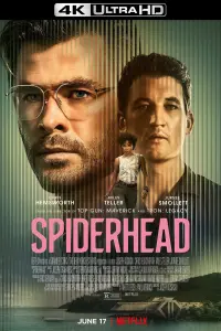 Poster to the movie "Spiderhead" #28592