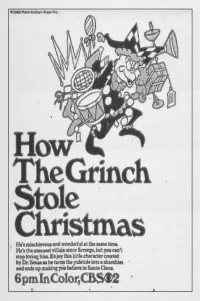 Poster to the movie "How the Grinch Stole Christmas!" #588119