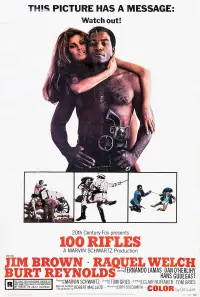 Poster to the movie "100 Rifles" #351503