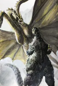 Poster to the movie "Ghidorah, the Three-Headed Monster" #593181