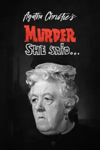 Poster to the movie "Murder She Said" #113240