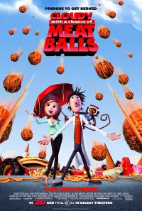 Poster to the movie "Cloudy with a Chance of Meatballs" #44074