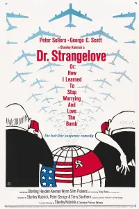 Poster to the movie "Dr. Strangelove or: How I Learned to Stop Worrying and Love the Bomb" #85458