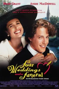 Poster to the movie "Four Weddings and a Funeral" #101651