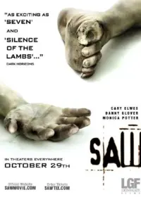 Poster to the movie "Saw" #21661