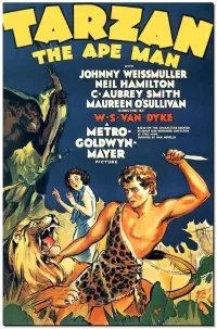 Poster to the movie "Tarzan the Ape Man" #356284