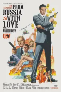 Poster to the movie "From Russia with Love" #57839