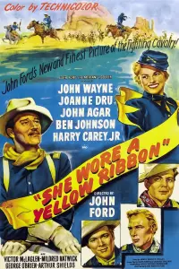 Poster to the movie "She Wore a Yellow Ribbon" #150273