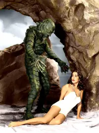 Poster to the movie "Creature from the Black Lagoon" #465806