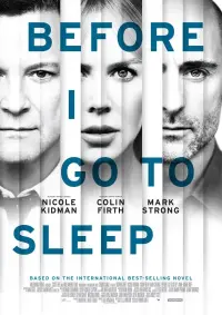 Poster to the movie "Before I Go to Sleep" #87706