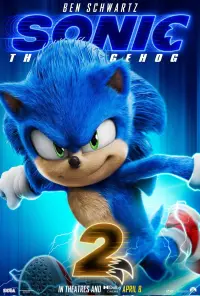 Poster to the movie "Sonic the Hedgehog 2" #5052