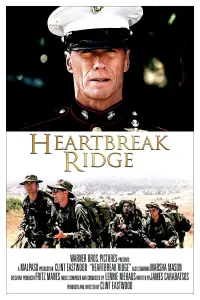 Poster to the movie "Heartbreak Ridge" #256956