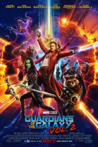 Poster to the movie "Guardians of the Galaxy Vol. 2" #204608