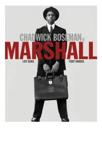 Poster to the movie "Marshall" #158276