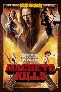 Poster to the movie "Machete Kills" #338921