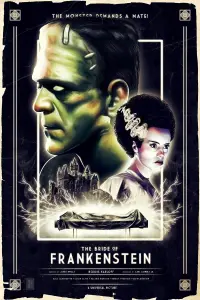 Poster to the movie "The Bride of Frankenstein" #114114