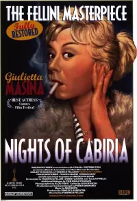 Poster to the movie "Nights of Cabiria" #139585