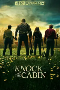 Poster to the movie "Knock at the Cabin" #290322